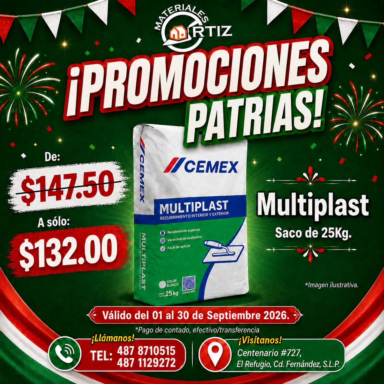 PRECIO ESPECIAL EN MULTIPLAST